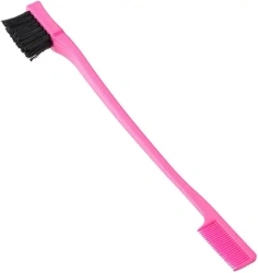 Szczoteczka do stylizacji włosów babyhair różowa