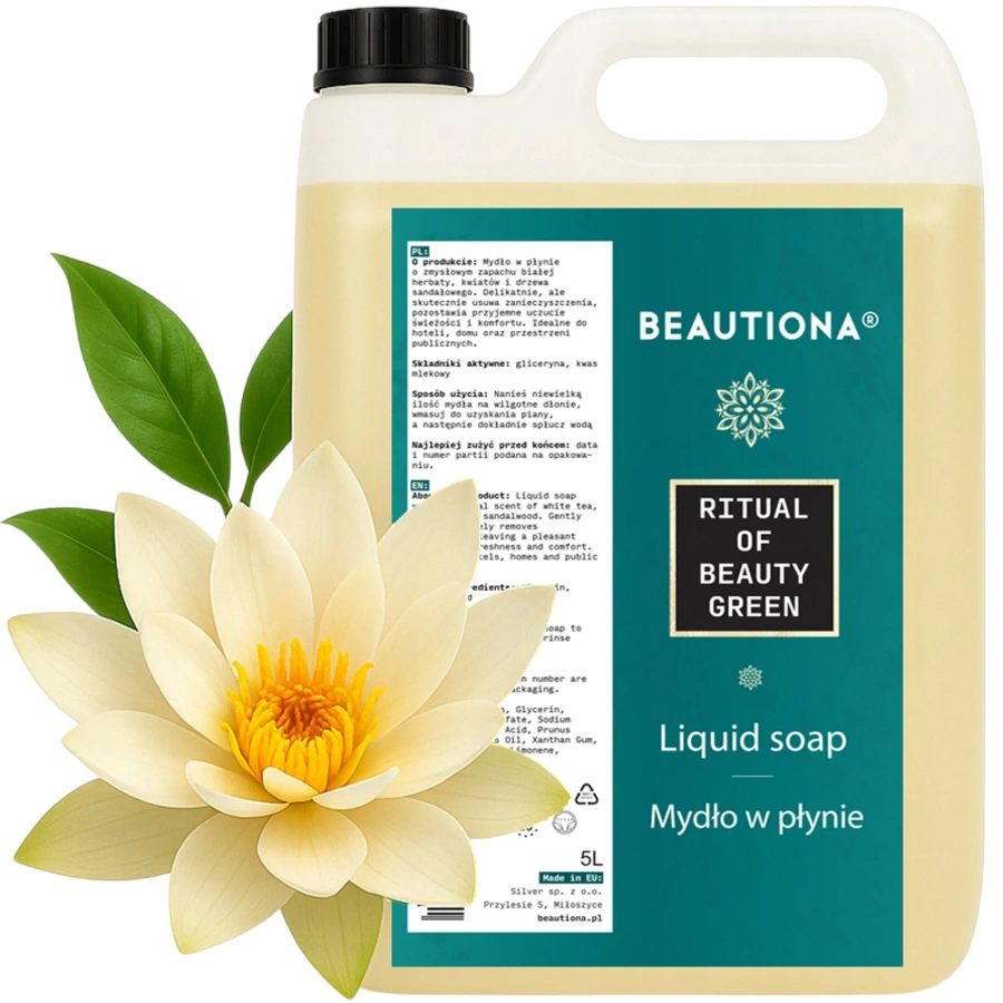 Mydło w płynie Ritual of Beauty Green 5 l - opakowanie uzupełniające - zapas