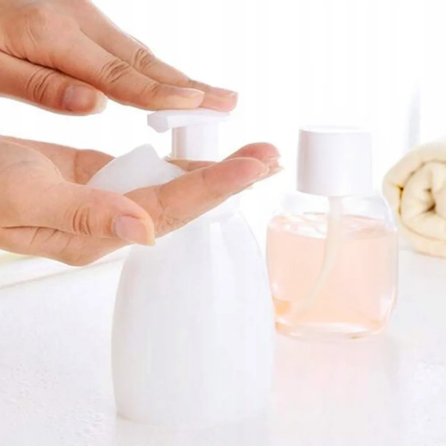 Dozownik spieniający butelka pojemnik do płynów biały 300 ml