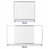 Kratka Ruszt Piekarnika Uniwersalna Rozsuwana 35-60 cm Regulowana Krata