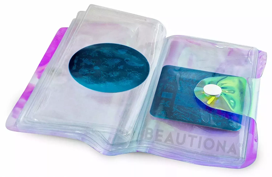 Etui organizer na blaszki do stempli 20 kieszeni