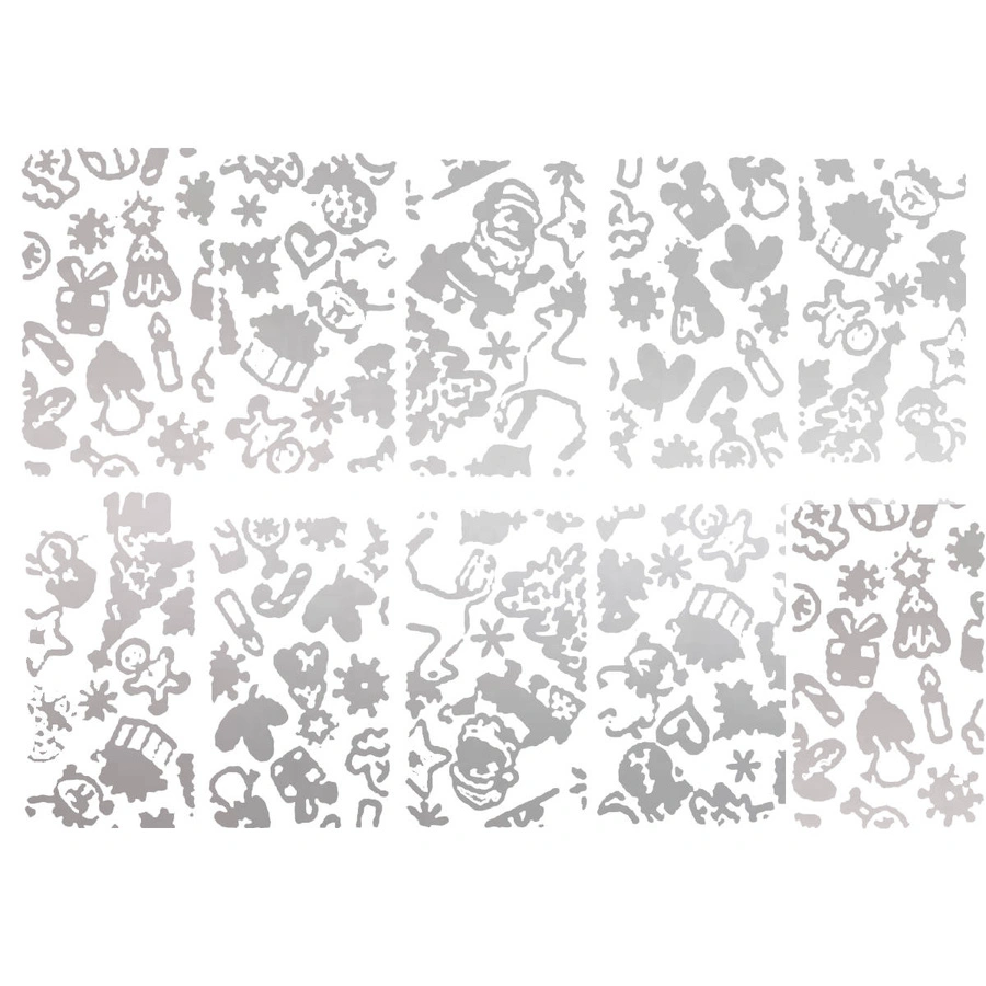 Naklejki świąteczne na paznokcie S140