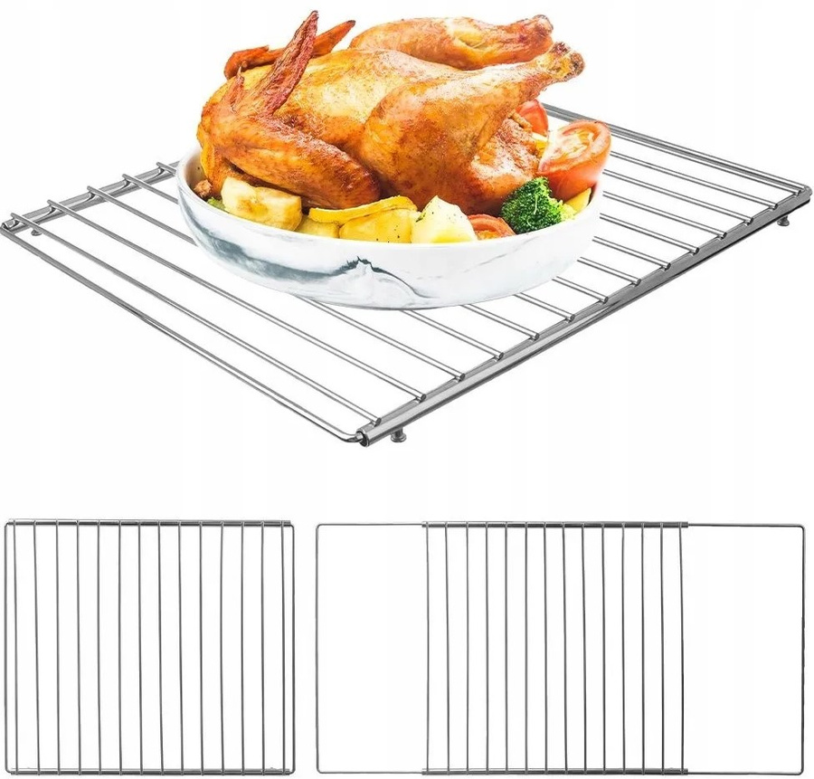 Kratka Ruszt Piekarnika Uniwersalna Rozsuwana 35-60 cm Regulowana Krata
