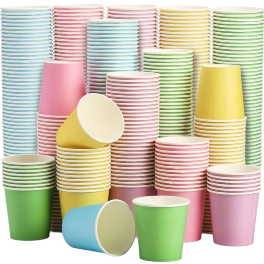 Jednorazowe kubki papierowe ekologiczne 50 szt 250 ml