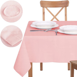 Jednorazowy obrus foliowy różowy 274 x 137 cm
