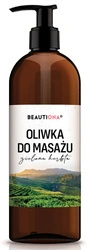 Oliwka olejek do masażu ciała zielona herbata 500 ml