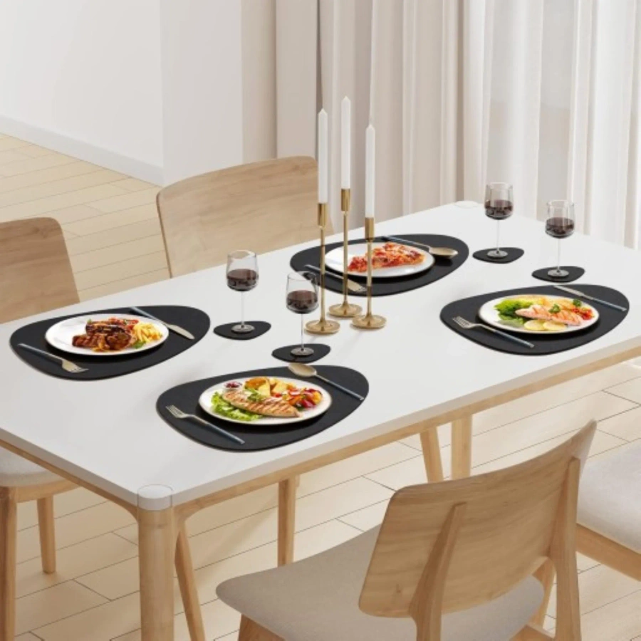 Zestaw ochronnych podkładek na stół 8 sztuk