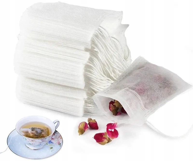 Filtry jednorazowe do parzenia herbaty 100 sztuk