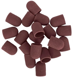Kapturki nakładki ścierne do pedicure 13 mm #120 10 szt.
