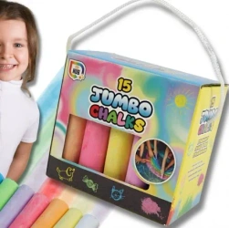 Kolorowa kreda Jumbo chodnikowa 