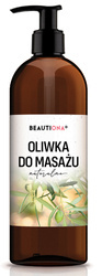 Beautiona olejek oliwka do masażu ciała naturalna 500 ml