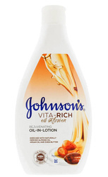 Johnson's Vita Rich Oil Infusion nawilżajacy balsam do ciała 400 ml