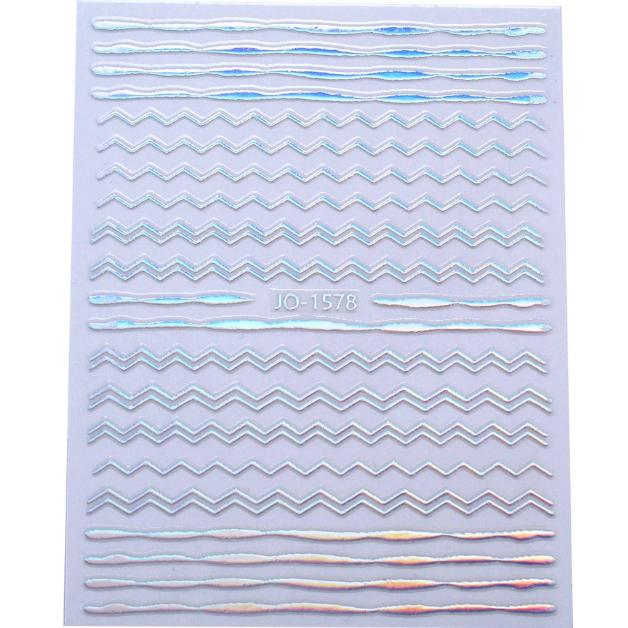 Naklejki 3D na paznokcie holo JO-1578