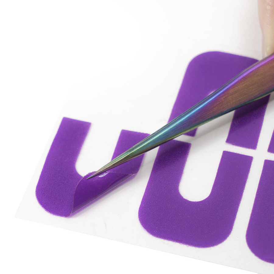 Osłonki do malowania paznokci ochronne gumowe fioletowe 10 sztuk