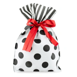 Świąteczna torebka worek na prezent 20 cm x 30 cm