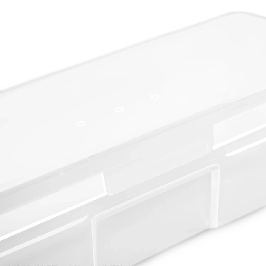 Puste zamykane pudełko na pilniki, pędzle i akcesoria