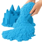 Piasek Kinetyczny 1 kg Niebieski – Super Plastyczna Piaskolina dla Dzieci