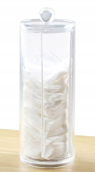 Organizer na patyczki i płatki kosmetyczne zestaw