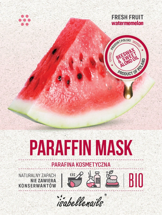 Parafina kosmetyczna isabellenails arbuz 500 ml