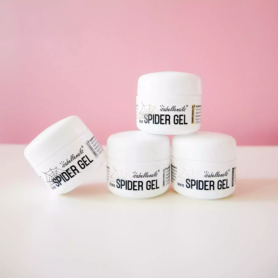 Spider gel żel do zdobień neon pink isabellenails 5 g