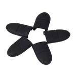 Klipsy czapeczki silikonowe do usuwania lakieru BLACK 5 szt.