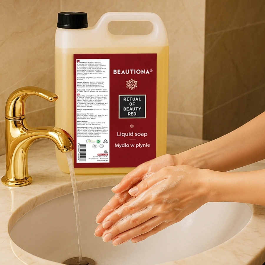 Mydło w płynie Ritual of Beauty Red 5 l - opakowanie uzupełniające - zapas