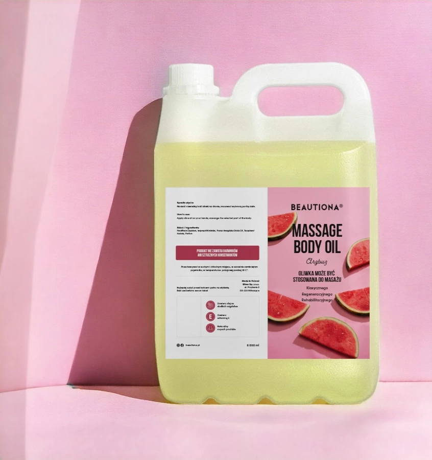 Oliwka olejek do masażu arbuzowa 5000 ml