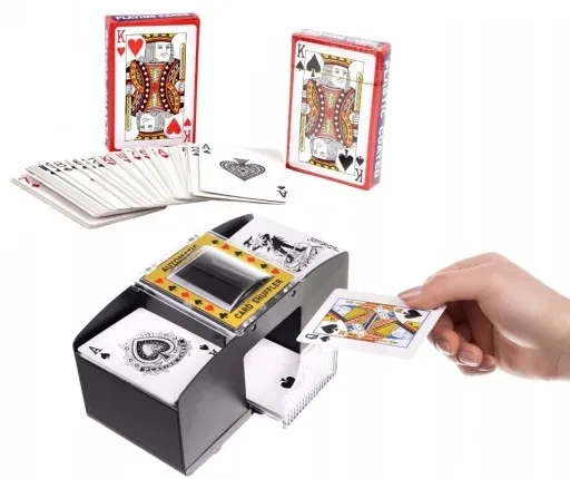 Automatyczna tasowarka do kart na dwie talie