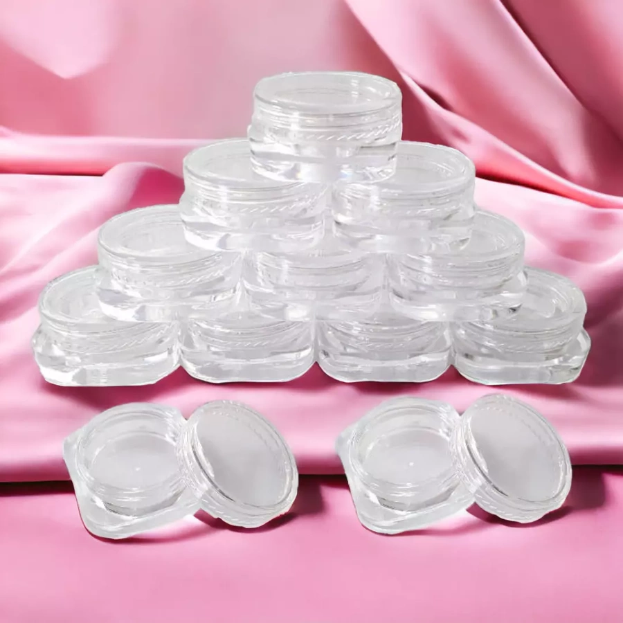 Słoiczki, słoik, pojemnik na ozdoby 3ml 50 szt.