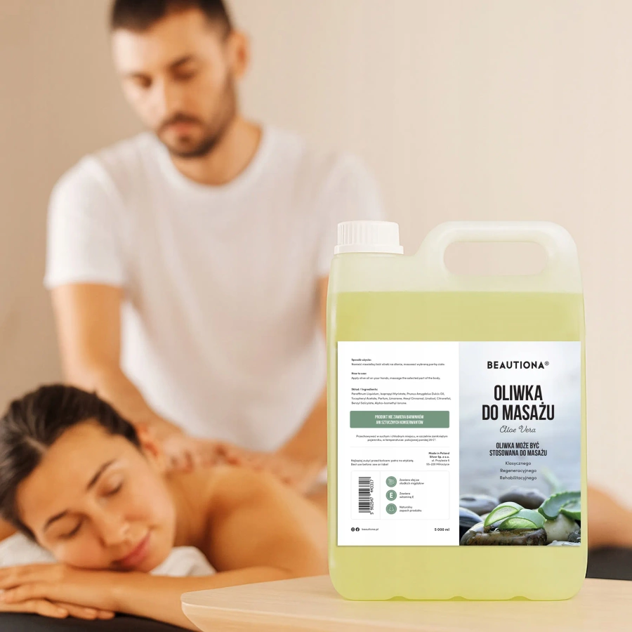 Oliwka olejek do masażu Aloe Vera 5000 ml