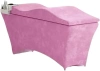 Prześcieradło na materac kosmetyczny różowe