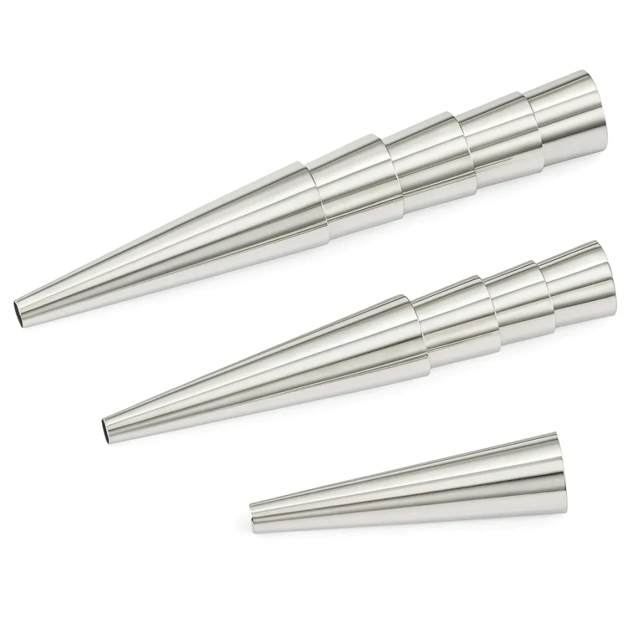 Foremki stożki do rurek z kremem