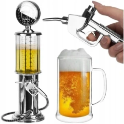 Dozownik alkoholu z nalewakiem 1 litr 49x12 cm