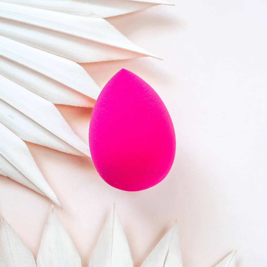 Zestaw 50x beauty blender gąbka do makijażu różowa