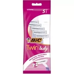 Bic Twin Lady Jednorazowa maszynka z 2 ostrzami do golenia dla kobiet 5 sztuk
