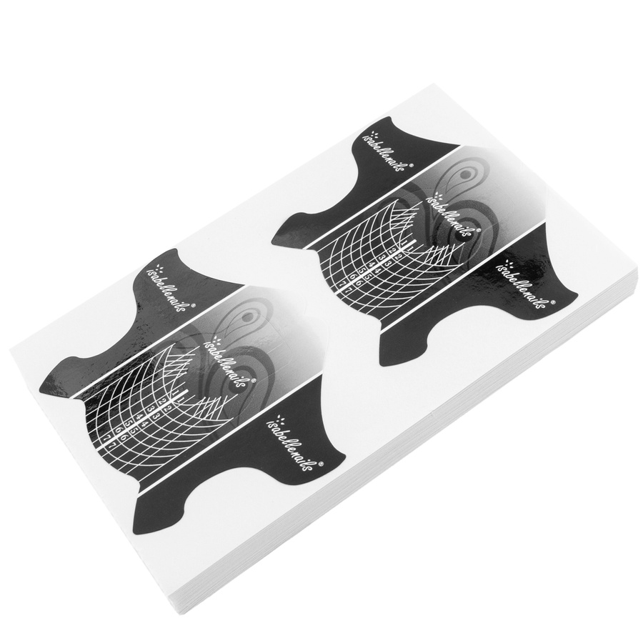 Szablony do przedłużania paznokci MOTYL 500 szt. – formy żel i akryl