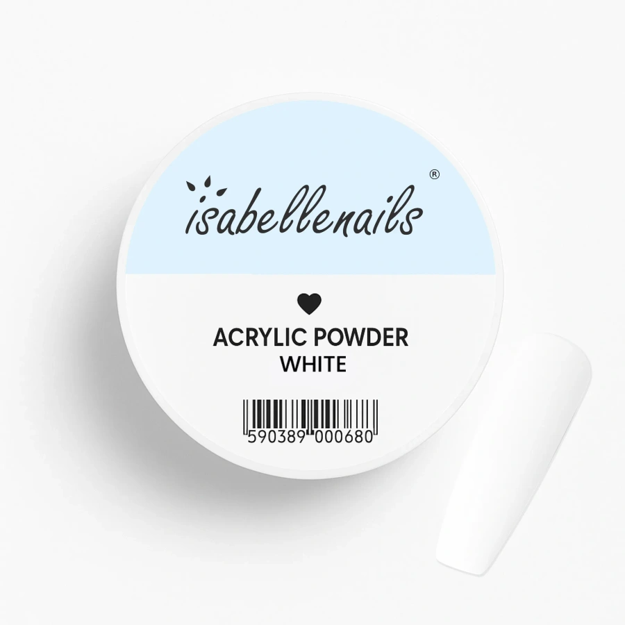 Akryl do paznokci isabellenails white 15 ml