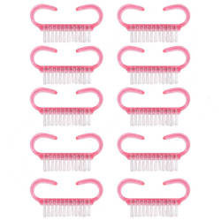 Szczoteczka do manicure - czyszczenia paznokci, odpylania 10 szt.