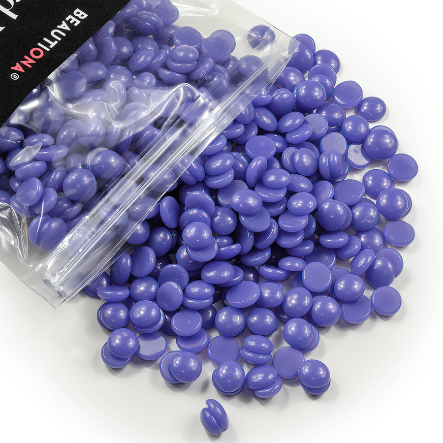 Wosk twardy fioletowy w dropsach 100 g