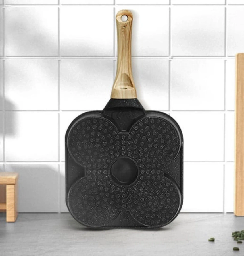 Granitowa patelnia do placków i jajek 19 cm