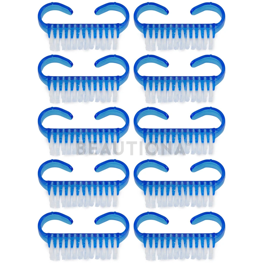 Szczoteczka Mała z Podwójnym Uchwytem, niebieska 10 sztuk