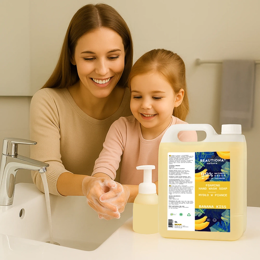 Mydło w piance bananowy kisiel 5 l