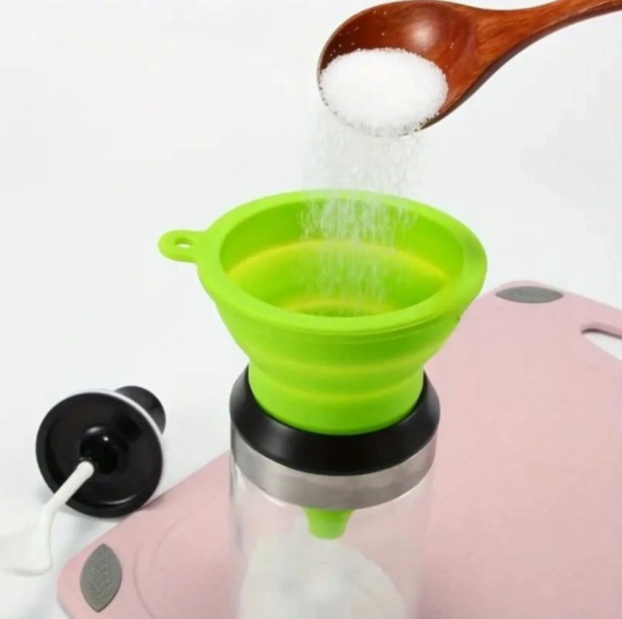 Składany silikonowy lejek kuchenny 7 cm