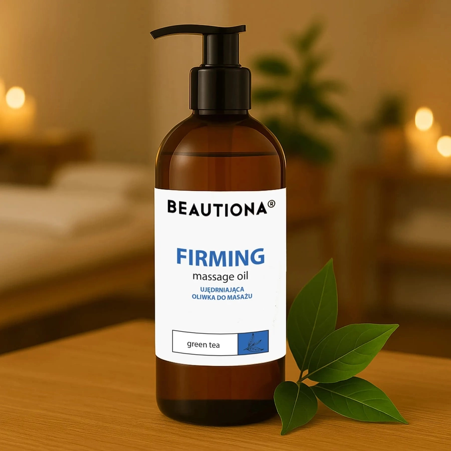 Oliwka do masażu ciała Ujędrniająca zielona herbata 500 ml