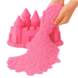 Piasek Kinetyczny 1 kg Różowy – Super Plastyczna Piaskolina dla Dzieci