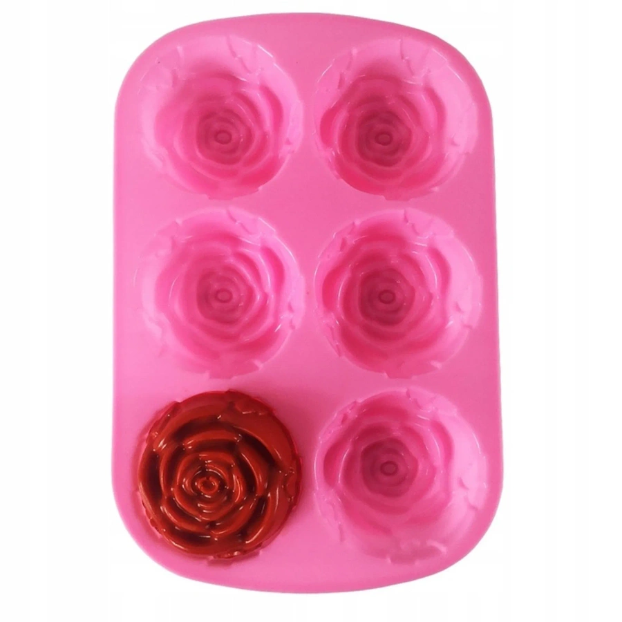 Silikonowa forma do babeczek i odlewu świec 24 cm