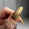 Lakier hybrydowy 7 ml - 353. Glitter Gold
