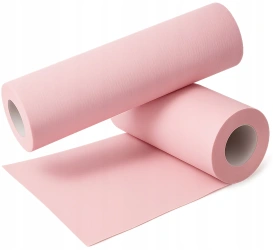 Serwety Kosmetyczne Podfoliowane Różowe 23x50cm - 40szt