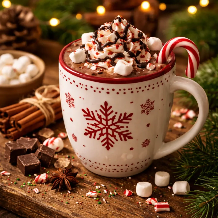 Oliwka do skórek i paznokci Christmas gorąca czekolada 75 ml