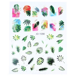 Naklejki 3D na paznokcie rośliny JO-1590